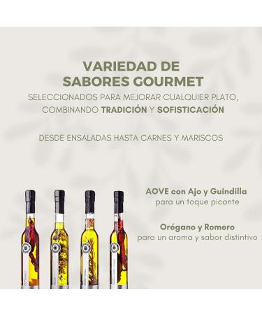  La Chinata Extra Virgin Olive Oil '4 Condiments' (4 x 250 ml) - La Chinata - Buy Online on GoSupps.com
