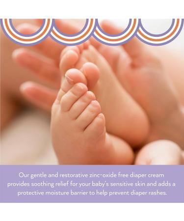 Little Pure Project Diaper Rash Cream - Zinc Oxide Free Vegan Calendula Ointment for Newborns Soothes & Prevents Diaper Rashes - 3.8 Fl. Oz - Buy Online on GoSupps.com