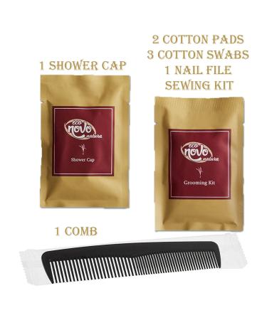 Travel Size Toiletries Kit: Shampoo, Conditioner, Body Wash, Lotion & More - Buy Online on GoSupps.com