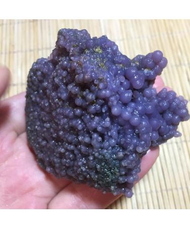 Natural Crystal Rough 160g Natural Grape Agate Chalcedony Crystal Lucky Stone - Buy Online on GoSupps.com