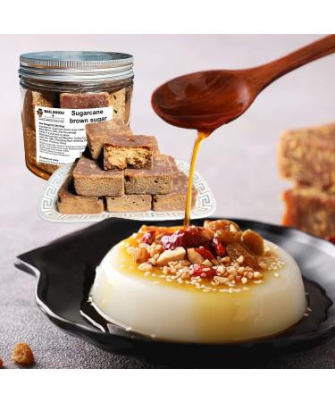 Sugarcane Brown Sugar Cubes - 8oz/227g (Light & Dark Brown) for Tea & Coffee - Buy Online on GoSupps.com