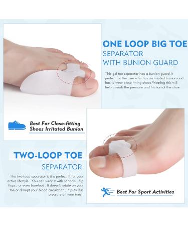 Buy Bunion Corrector & Toe Separator Orthopedic Bunion Splints & Pain Relief Socks for Hallux Valgus | Non-Surgical Treatment - Buy Online on GoSupps.com