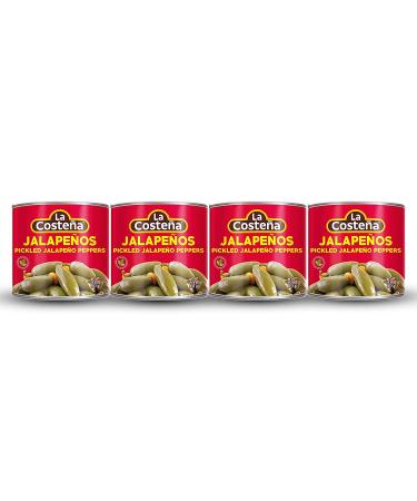 La Costea Whole Pickled Jalapeo Peppers 26 oz | Pack of 4 - Buy Online on GoSupps.com