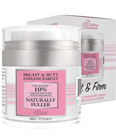 Divine Derriere Breast Firming Cream  Lift & Firm Booty Enhancing Mask  Breast Enhancement Cream for Lifting and Plumping  Body Cream with Volufiline Helps Reduce the Appearance of Cellulite - 50ml