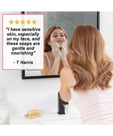 Unscented Goat Milk Oatmeal Soap Bar (3 Pack) for Eczema & Sensitive Skin - Colloidal Oatmeal & Honey, 4-4.5 oz Bars - Buy Online on GoSupps.com