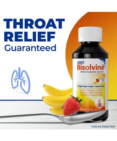Bisolvine - Cough & Cold for Adults 4 Fl Oz (1 Pack) - Buy Online on GoSupps.com