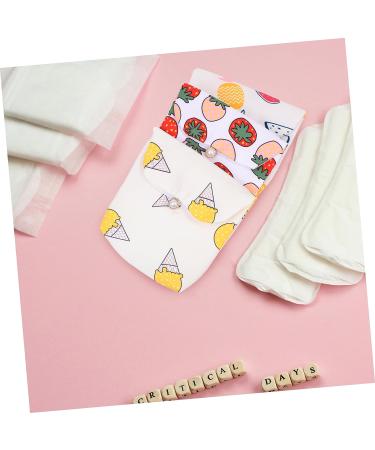 3Pcs Large Capacity Makeup & Toiletry Bag Set for Traveling | Portable Period Pad Pouch Holder | Healvian - Buy Online on GoSupps.com