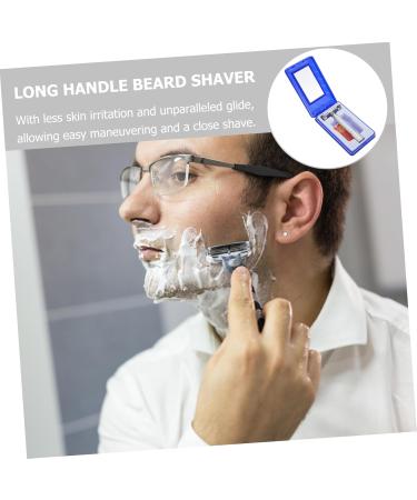 Frcolor Stainless Steel Razor Set - Interchangeable Double-Edged Beard & Hair Removal Cutter for Manual Shaving - Perfect for Grooming - Buy Online on GoSupps.com