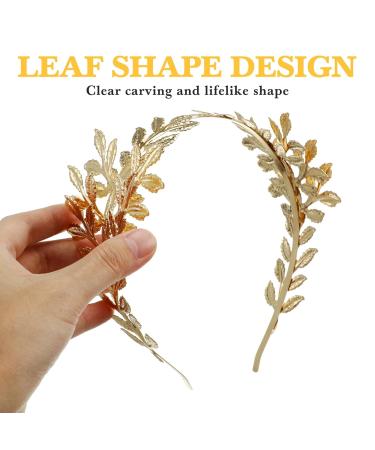 Beaupretty Vintage Golden Laurel Wreath Headband - Roman Goddess Hair Accessory for Men & Women - Buy Online on GoSupps.com