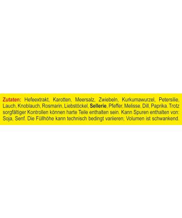 Seitenbacher Clear Soup Vegetable Broth - Vegan Gluten-Free Lactose-Free Fat-Free (500g) - Buy Online on GoSupps.com