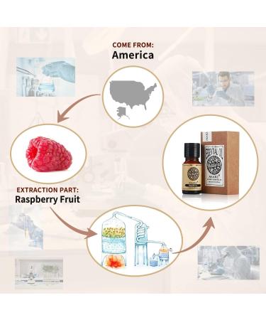AKARZ Organic Raspberry Essential Oil | Pure Natural Therapeutic Grade Oil for Wellness - Buy Online on GoSupps.com