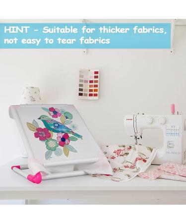 Lzttyee Universal Embroidery Clip Frame for Cross Stitch Hoop Sewing Stand - Tools for Quilting, Needlepoint, Silk-Painting - Buy Online on GoSupps.com