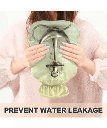 Shop Naanle Vintage Anchor Heat Bottle - 2L Large Hot Water Bottle for Pain Relief & Warmth | Ideal for Bed & Feet | International Shipping Available - Buy Online on GoSupps.com