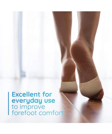 Insole Clinic Metatarsal Pads for Pain Relief - Men Women L XL - Beige - Buy Online on GoSupps.com