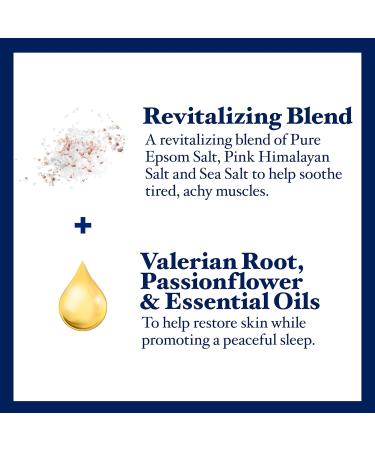 Dr Teal's Collagen + Restorative Skin Therapy Epsom Salt Bath Soak with Valerian Root & Essential Oils, 2 lbs - Buy Online on GoSupps.com
