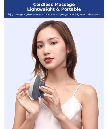 Buy SXHLSeller Electric Scalp Massager - IPX7 Waterproof 6 Modes 3 Speeds Wet & Dry Head Massager for Stress Relief & Acupressure - Buy Online on GoSupps.com