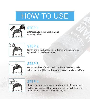 Natural Hair Fibers for Thinning Hair - Instant Thickening Solution for Men & Women - Buy Online on GoSupps.com
