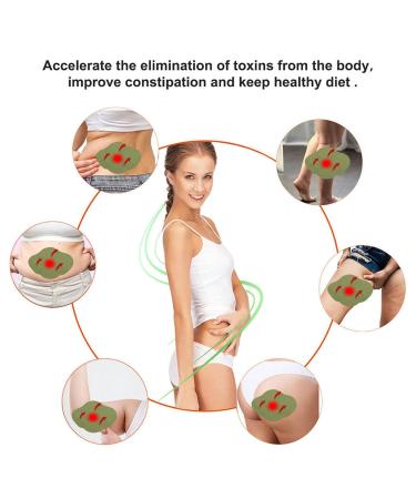 Slimming Patch for Belly Fat | Wormwood Natural 10pcs | Skin-Friendly Non-Woven Stickers for Abdomen & Waist - Luckxing - Buy Online on GoSupps.com