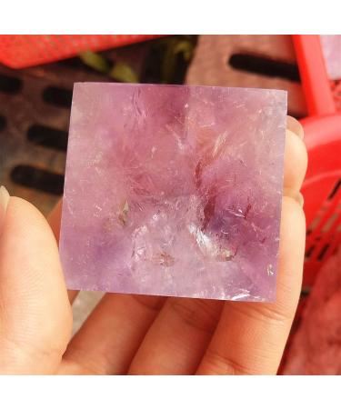 Crystal Rough 1 pcs 4.5cm Natural Amethyst Crystal Pyramid Purple Gemstone Pyramid Quartz Stone Obelisk Point Lucky Mascot - Buy Online on GoSupps.com