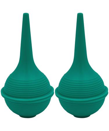 2pk Sterile Ear Syringe 1oz / 30ml Green Rubber Bulb for Washing & Wax Removal - Buy Online on GoSupps.com