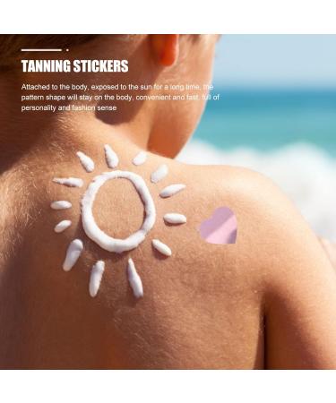 OSALADI 500pcs Tanning Stickers Small Heart Shaped Labels Red Heart Sticker Heart Label Stickers for Tanning Sticker Labels Sun Tan Heart Stickers Tanning Bed Hearts Seal Envelope Pvc Pink - Buy Online on GoSupps.com
