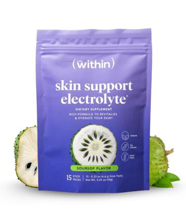 Clear Within Electrolyte Powder Sugar Free Daily Hydration Mix with Magnesium Zinc & Potassium Electrolytes for Energy Focus and Wellness Vegan Non-GMO 15 Servings