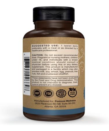 Pomona Wellness Zinc Supplements for Adults 50mg Skin Health and Immune Support Easy to Swallow for Antioxidant and Overall Health Vegan Non-GMO 100 Tablets (Pack of 2) 100 Count (Pack of 2) - Buy Online on GoSupps.com