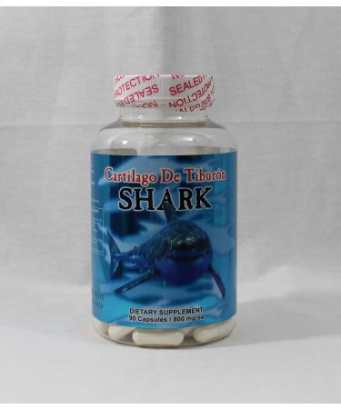Cartilago de Tiburon 800 mg 90 Capsules