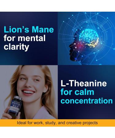 Magnesium & Energy Complex 4 Types of High Absorption Magnesium with Lion s Mane Mushroom L-Theanine CoQ10 Taurine Focus Relaxation Muscle & Energy Support Vegan Non-GMO 90 Capsules - Buy Online on GoSupps.com