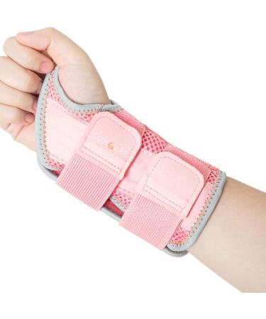 Buy Upgraded Carpal Tunnel Wrist Brace - Left Hand Pink S/M | Comfortable Hand Splint for Arthritis Tendonitis & Sprains - Perfect Fit for Men & Women - Buy Online on GoSupps.com