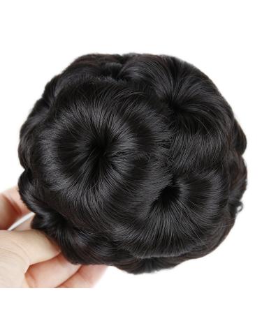 HANNE Synthetic Chignon Ponytail Hair Extension - Natural Black - Buy Online on GoSupps.com