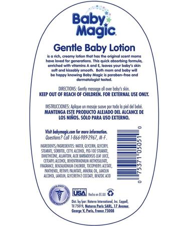 Baby Magic Original Baby Lotion 30 oz. - Pack of 4 | Moisturizing Formula for Baby's Soft Skin - Buy Online on GoSupps.com