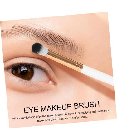 NOLITOY Eye Makeup Brush 50 Pcs Makeup Brush Eyeshadow Brush Eye Brush for Eyeshadow Tool Brush Wooden Handle White Make up 17.50X1.00X1.00CMx5pcs Whitex5pcs - Buy Online on GoSupps.com