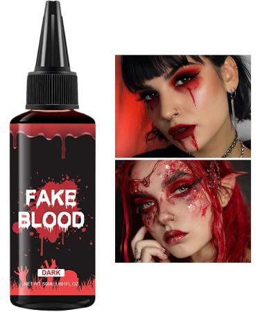  Generisch Halloween Blood - 50ml - Cosplay Accessory - Theater Blood for Halloween - Stage Blood for Costume Parties Film Makeup Horror Houses Comic Book Events - For - Buy Online on GoSupps.com