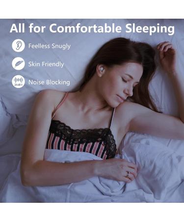Sleep-Friendly Wireless Earbuds: Ultra-Soft & Noise Blocking for Insomnia, Snoring, Meditation - Buy Online on GoSupps.com