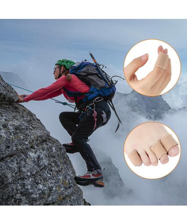 12 Pcs Gel-Lined Toe Sleeves for Corn and Callus Relief - Toe Cushion Protectors - Buy Online on GoSupps.com