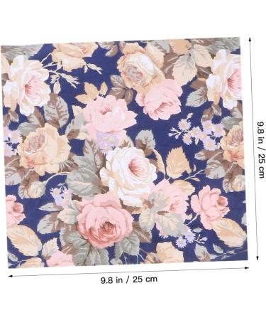 Operitacx 28 pcs Cloth Theme Material Exquisite Fabric Diy Patchwork Cotton Hawaiian Patch Style Crafts 25x25cmx2pcs Assorted Colorx2pcs - Buy Online on GoSupps.com