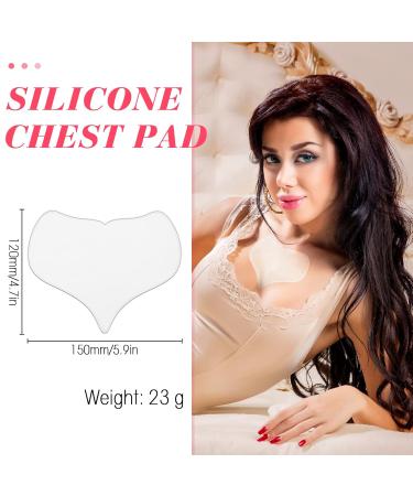 Reusable Anti-Fold Silicone Neck Pads - Overnight Cleavage Support for Women & Girls | Breast Fold Patches - Buy Online on GoSupps.com