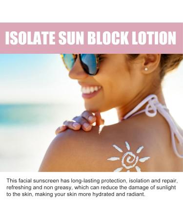 Water Resistant Sunscreen UV Face Cream SPF 50+ PA+++ | Sunscreen UV Insulation SPF 50+ Water Resistant Travel Sunscreen Size 60g Face Moisturizing Sunscreen Oil Free Gimocool - Buy Online on GoSupps.com