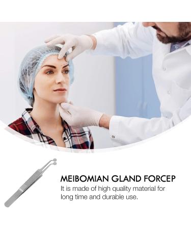 Mikikit Premium Stainless Steel Round Head Eyelid Massage Tweezers for Dry Eyes - Buy Online on GoSupps.com