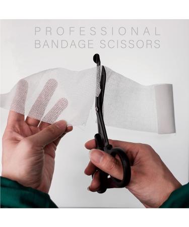 LI JIU Trauma Shears 4-Pack - 7.5 inch Bandage Scissors Set for EMT & Medical Use - Non-Stick Blades, Fluoride-Coated - Large Nurse Scissors - First Aid Essential - Buy Online on GoSupps.com