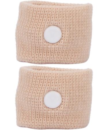 FILFEEL Nausea Relief Wristband - Natural Anti Nausea Wristbands for Travel Motion Sickness (Skin Color) - Buy Online on GoSupps.com