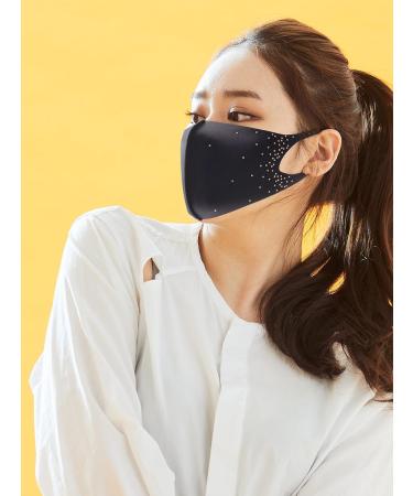 LOOKA Protective Fashion Crystal Mask - Washable Reusable & Comfortable | AG Planeta Gold (Small Medium) - International Shipping Available - Buy Online on GoSupps.com