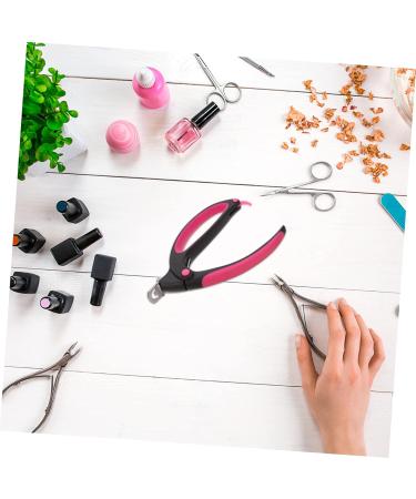 Housoutil A Cross-Type Shear Fake Nail Tip Cutters One-line Fingernail Nail Trimming Tool U- Shaped Cuticle Acrylic Stainless Steel Artificial - Buy Online on GoSupps.com