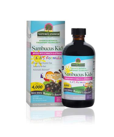 Nature's Answer Sambucus Kid's Formula 4000 mg 8 fl oz (240 ml))