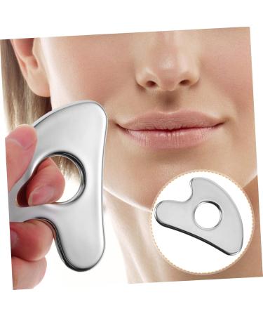 Premium Stainless Steel Facial Shaving Tools - 3-Piece Metal Scraps Hoement Set for Massage & Skin Care - Buy Online on GoSupps.com