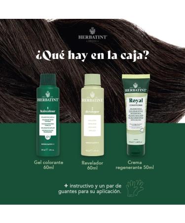  Herbatint Herbatint 2N Brown Permanent Gel Hair Color 170 ml Ammonia Free 100% Grey Coverage for Sensitive Skin with 8 Organic Natural Extracts - Buy Online on GoSupps.com