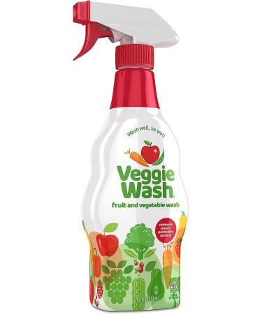 Veggie Wash Fruit & Vegetable Cleaner 16oz - Pack of 2 | Unscented Produce Wash - Buy Online on GoSupps.com