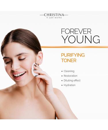 Christina Forever Young Balanced pH Toner | Witch Hazel Facial Toner for Skin Purification & Refreshing Hydration | 300ml - Shop Internationally - Buy Online on GoSupps.com