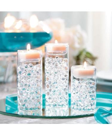 50,000 Clear Water Gel Beads - Non-Toxic Floating Pearls for Vase Fillers, Weddings, Events & Parties - Buy Online on GoSupps.com